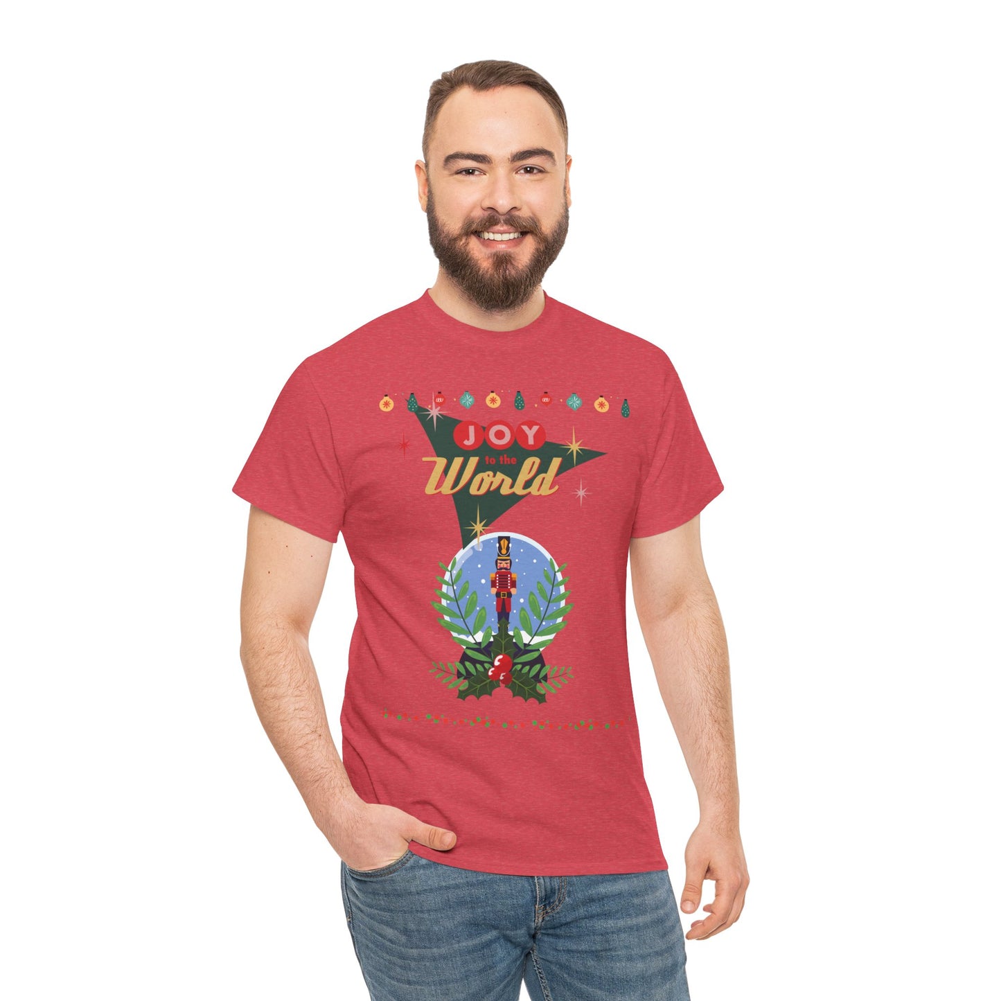Joy to the World Unisex Heavy Cotton Tee