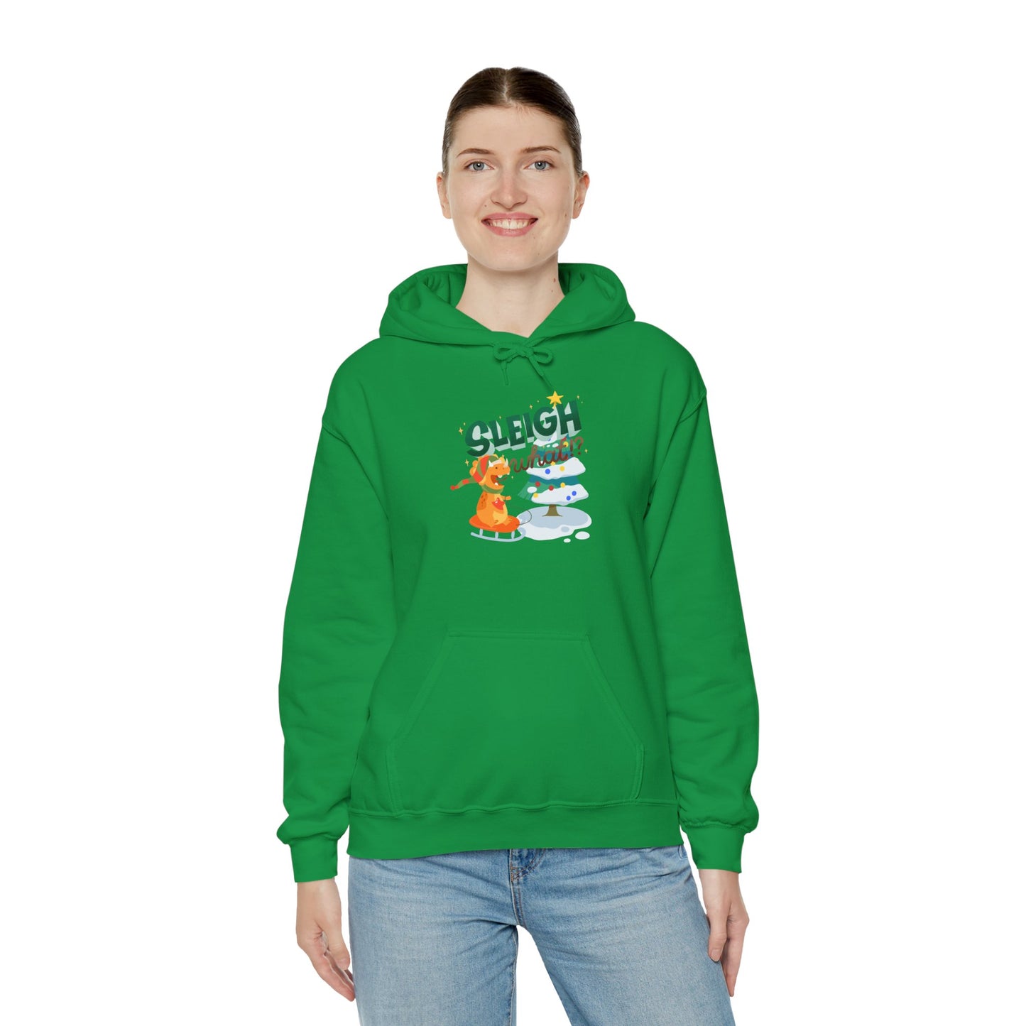 Sleigh What Unisex Heavy Blend™ Hooded Sweatshirt
