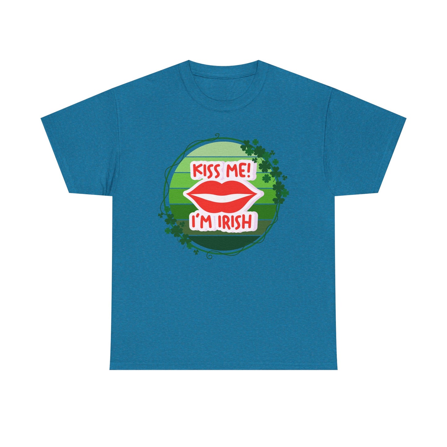 Kiss Me I'm Irish Unisex Heavy Cotton Tee