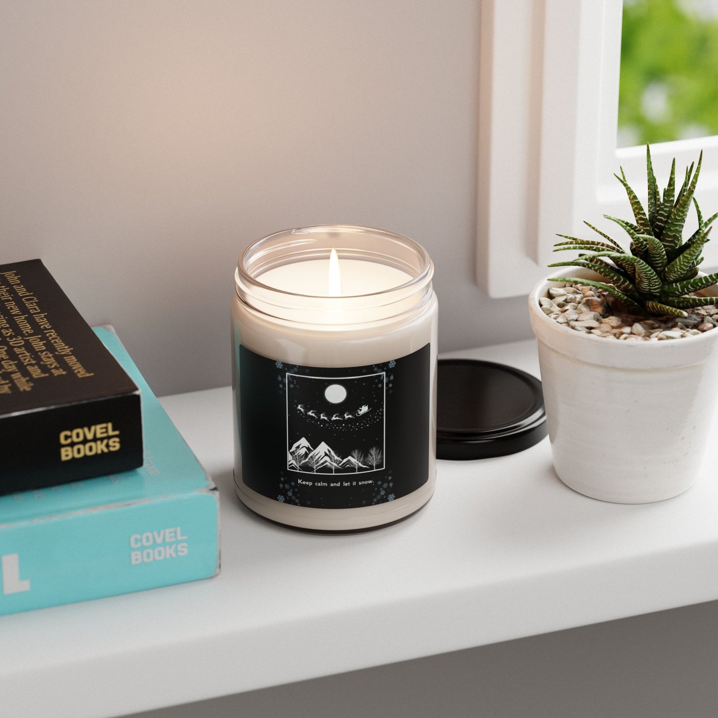 Let it Snow Scented Soy Candle, 9oz