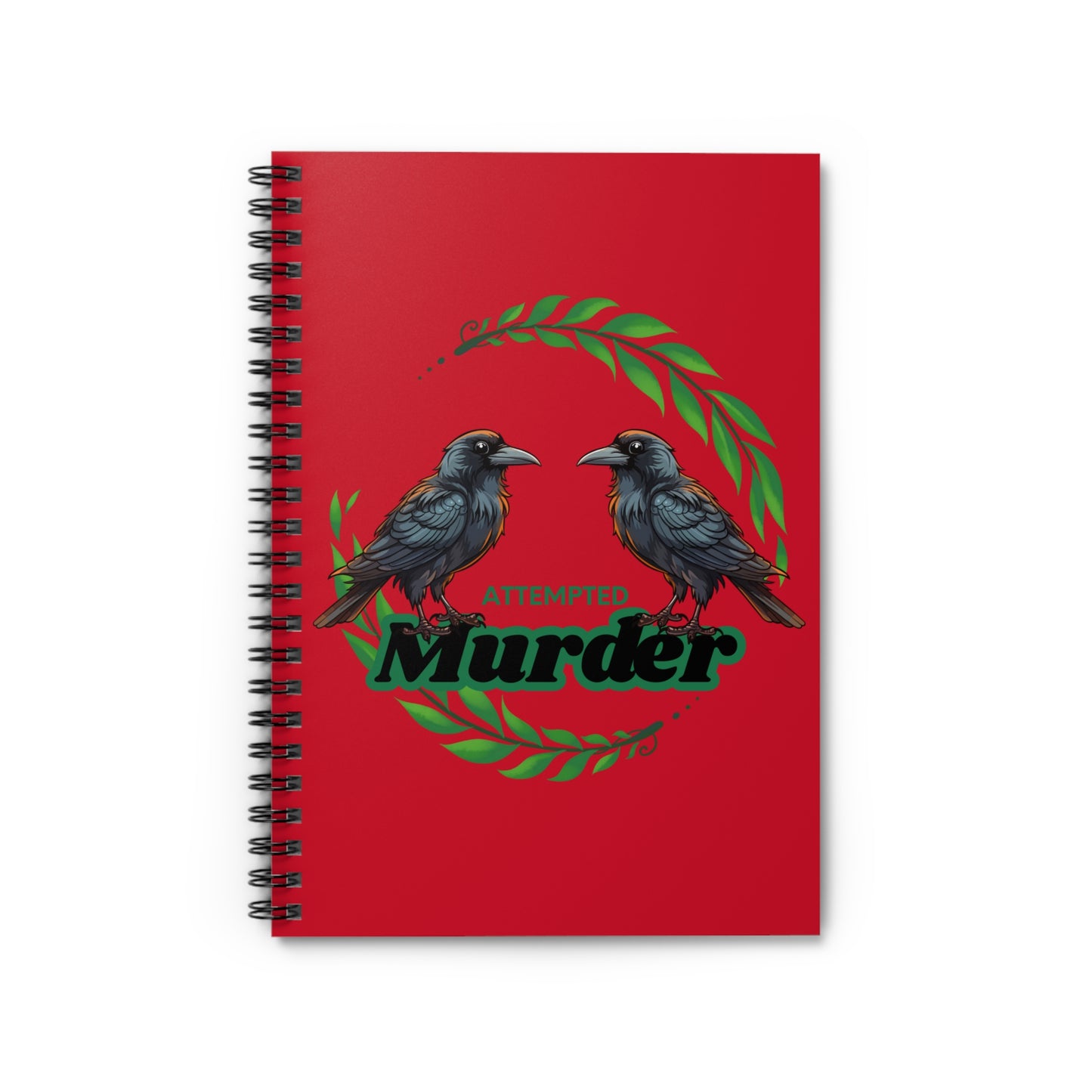 Atempted Spiral Notebook - Ruled Line