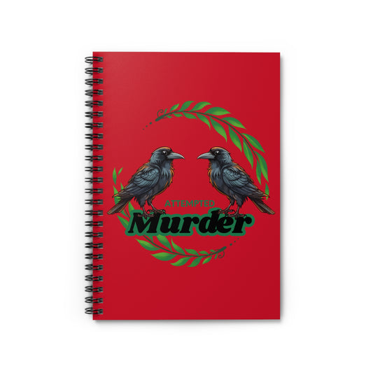Atempted Spiral Notebook - Ruled Line