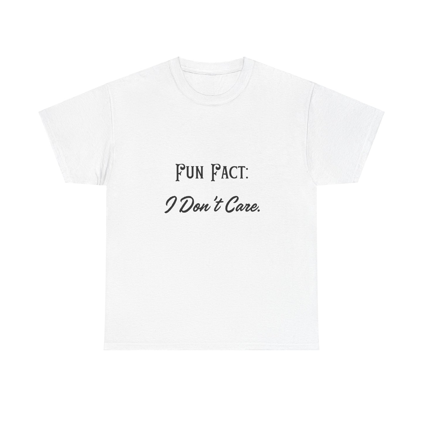 Fun Fact Heavy Cotton Tee