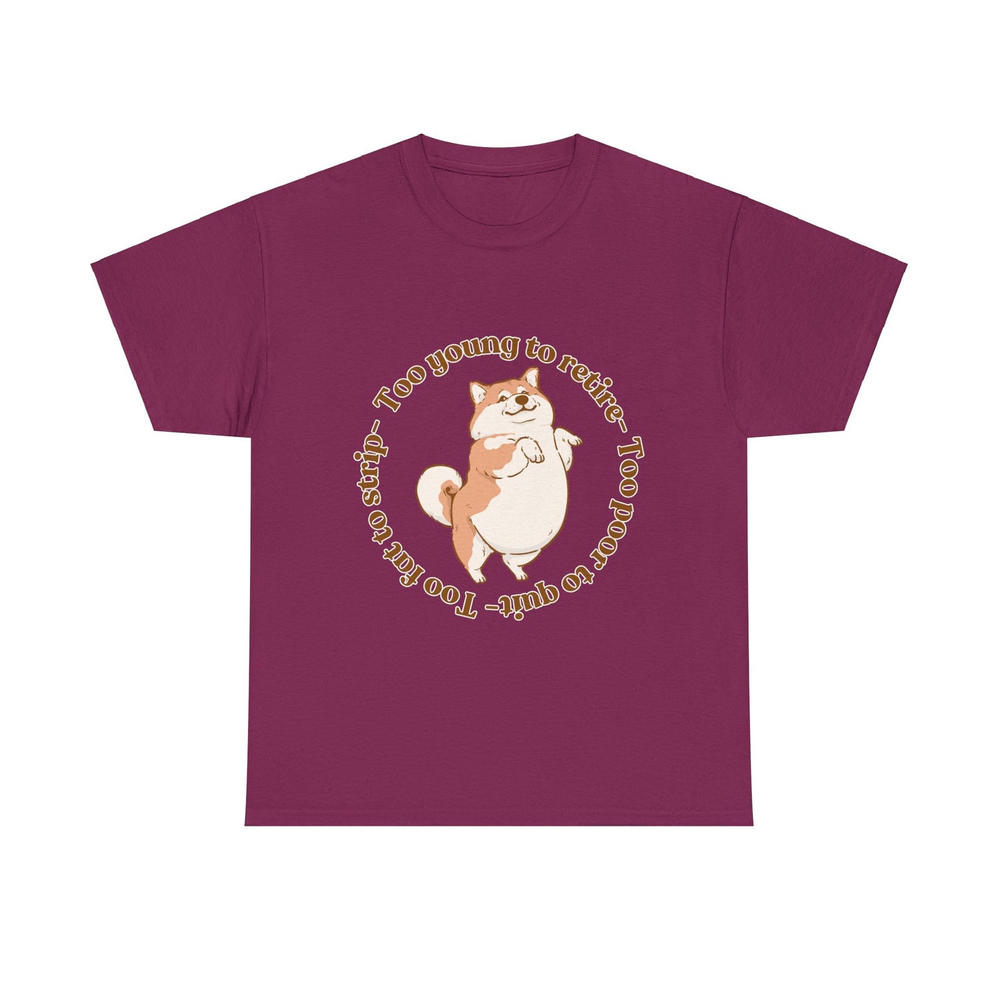 Too Young Unisex Heavy Cotton Tee