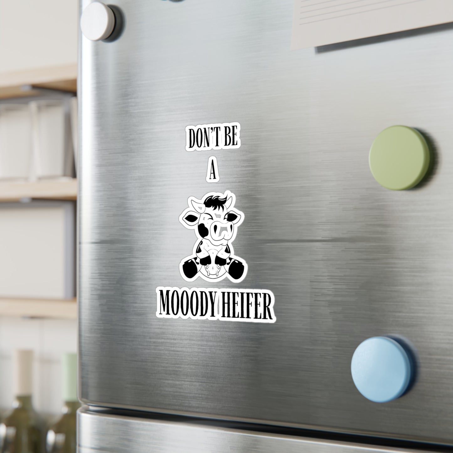 Mooody Kiss-Cut Vinyl Decals