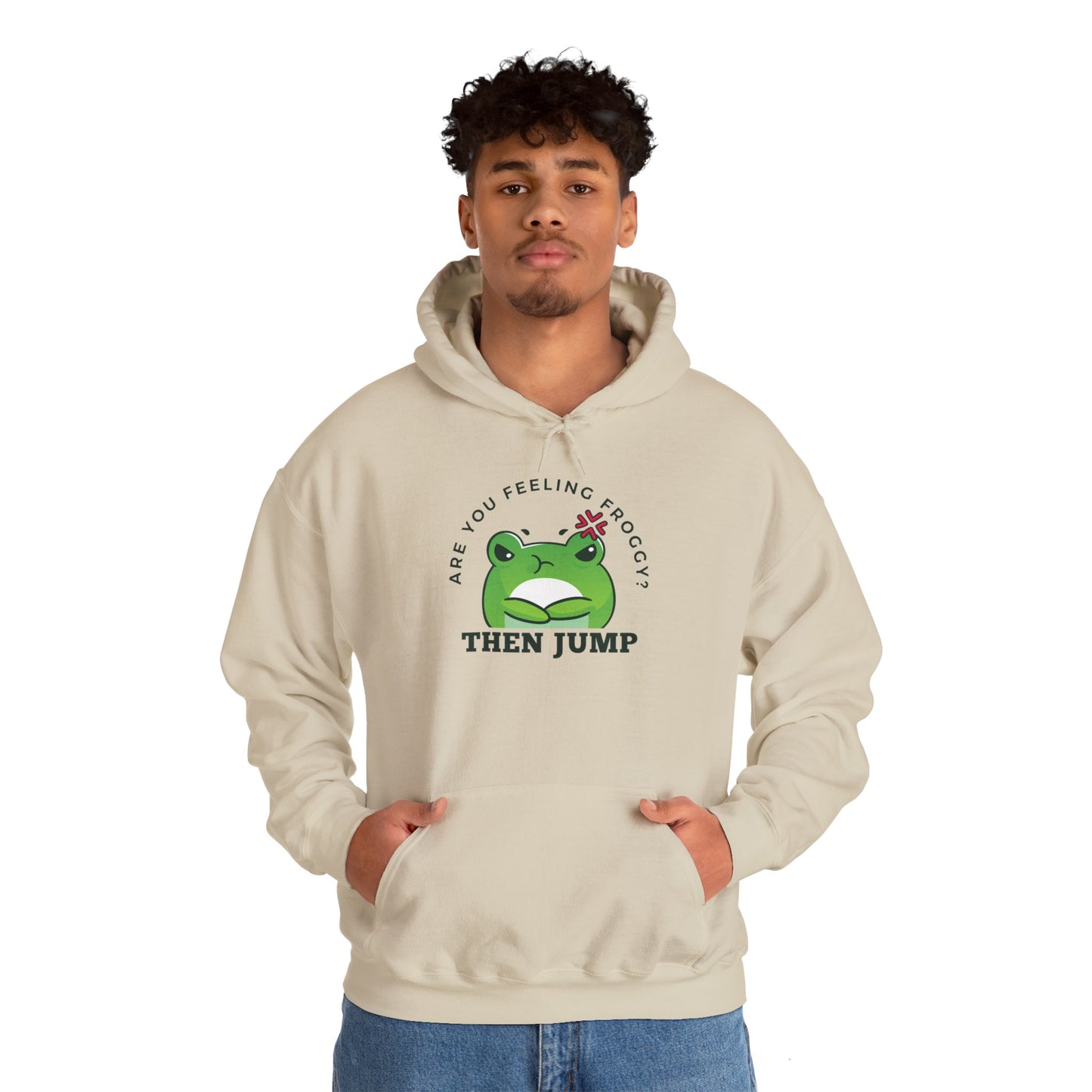 Froggy Unisex Heavy Blend™ Hooded Sweatshirt