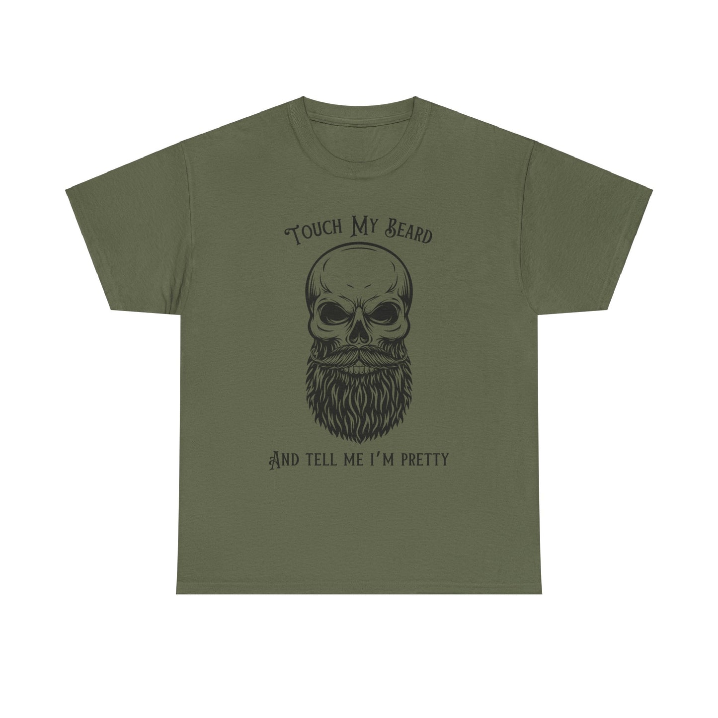 Touch My Beard Unisex Heavy Cotton Tee
