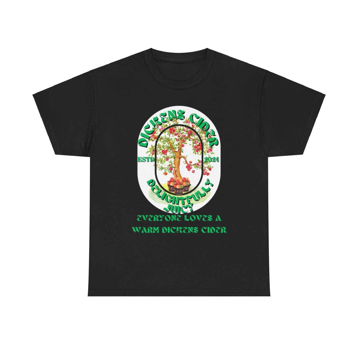 Dickens Cider Unisex Heavy Cotton Tee