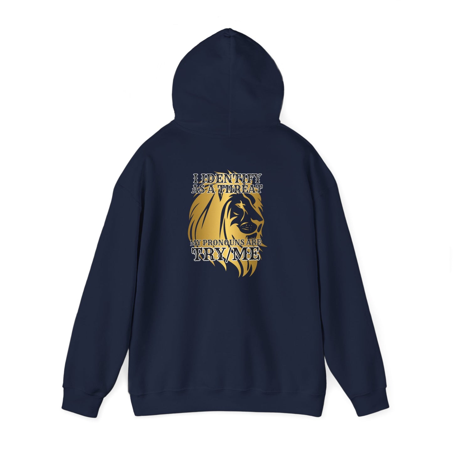 Pronouns Unisex Heavy Blend™ Hooded Sweatshirt