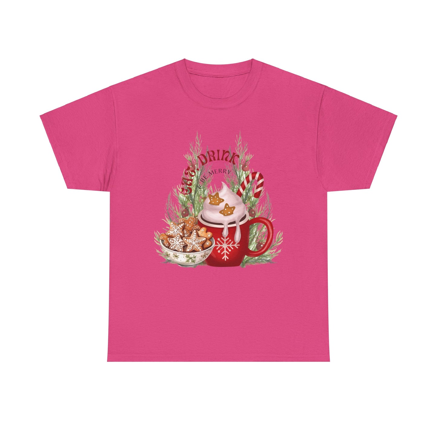 Eat, Drink Unisex Heavy Cotton Tee