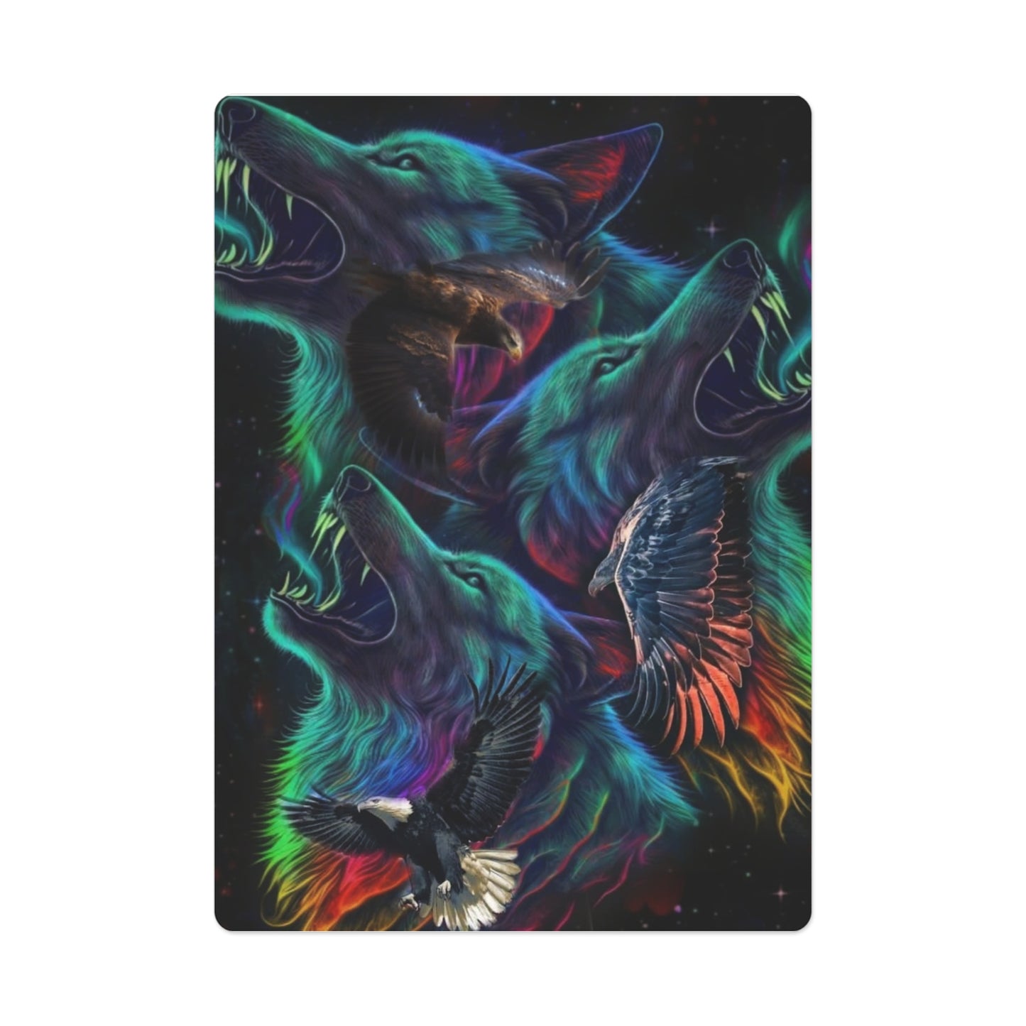 Wolves Poker Cards