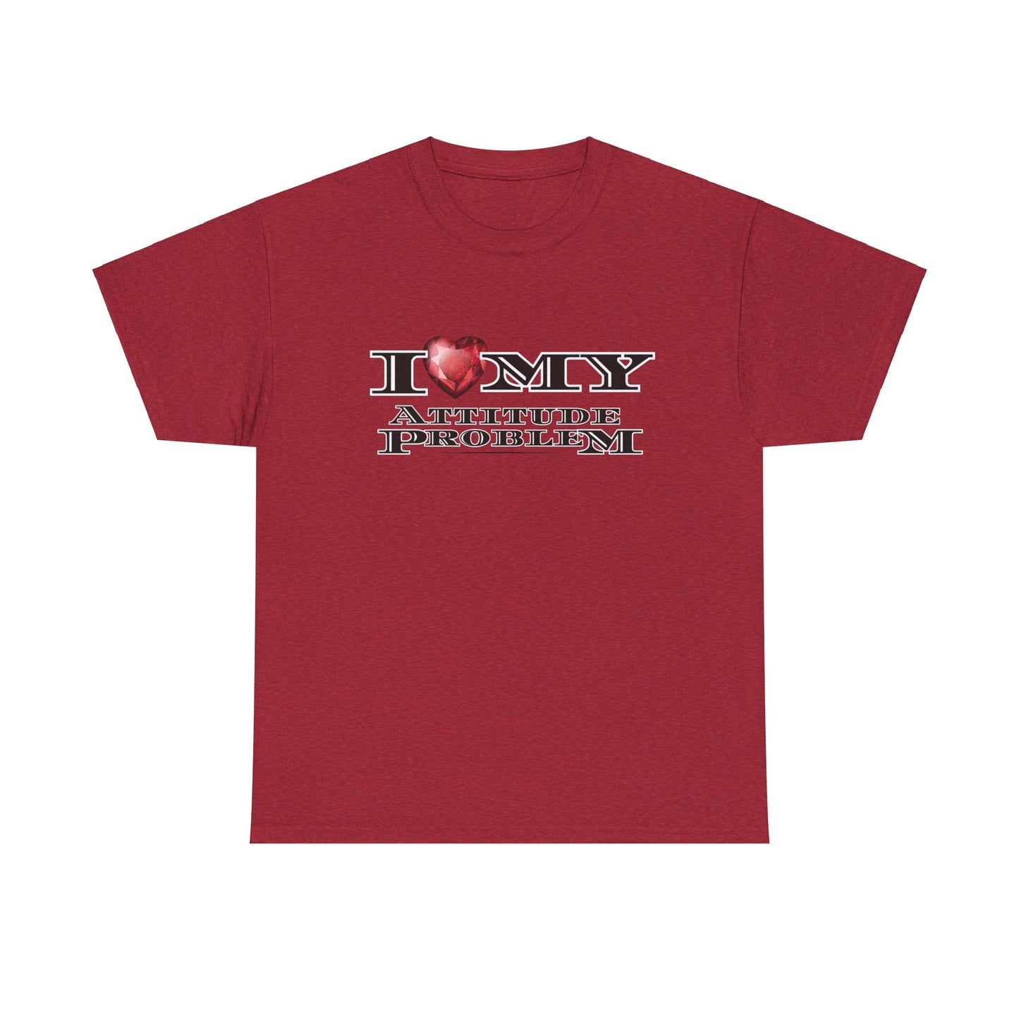 Love My Attitude Unisex Heavy Cotton Tee