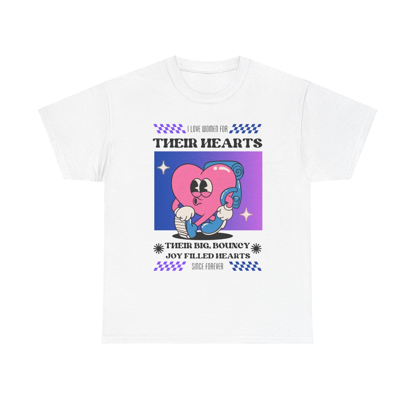 Love Hearts Unisex Heavy Cotton Tee