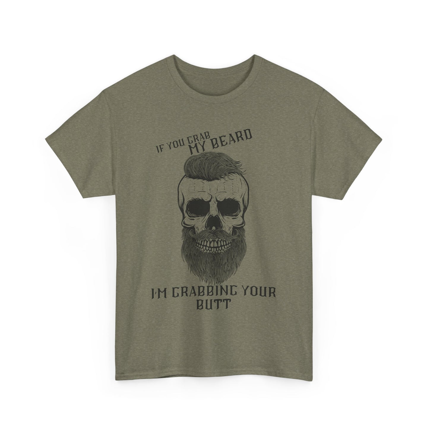 Grab My Beard Unisex Heavy Cotton Tee
