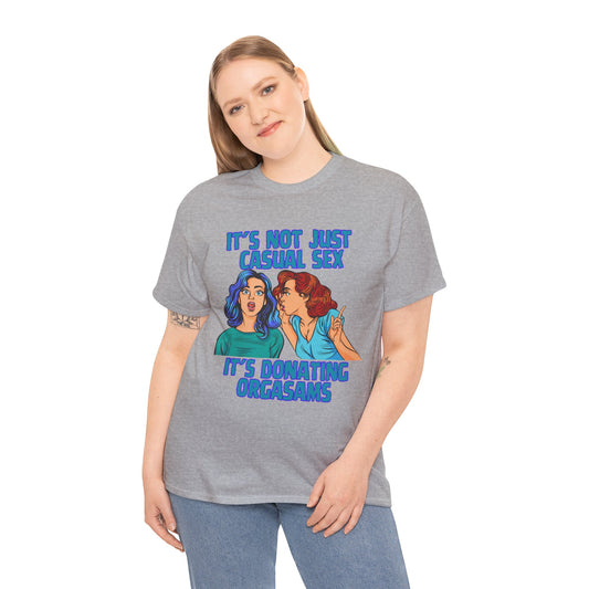 Casual Sex Unisex Heavy Cotton Tee