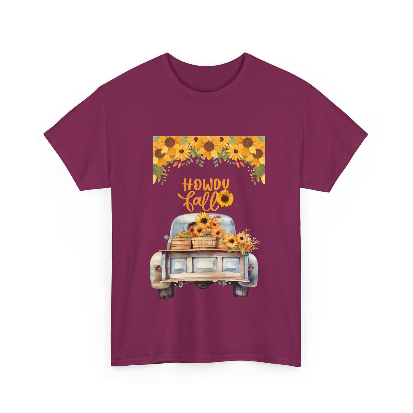 Howdy Fall Heavy Cotton Tee