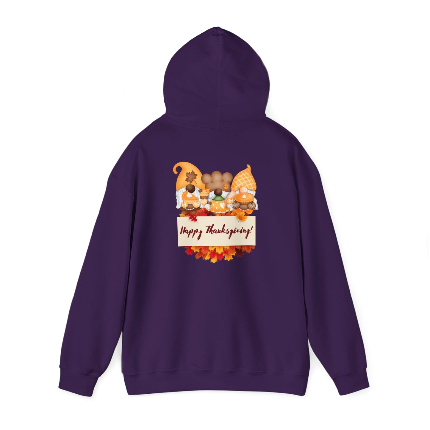 Gnome Thanksgiving Unisex Heavy Blend™ Hooded Sweatshirt