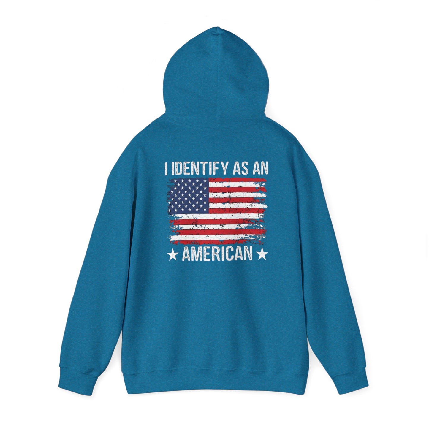 Identify as Unisex Heavy Blend™ Hooded Sweatshirt