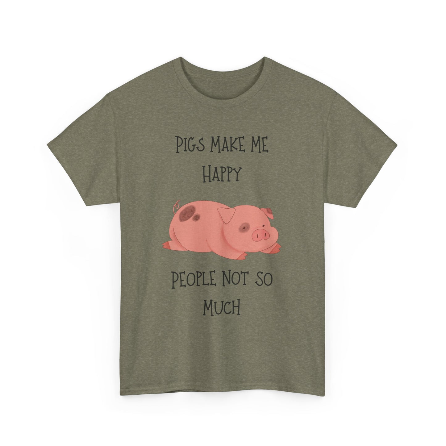 Love Piggies Unisex Heavy Cotton Tee