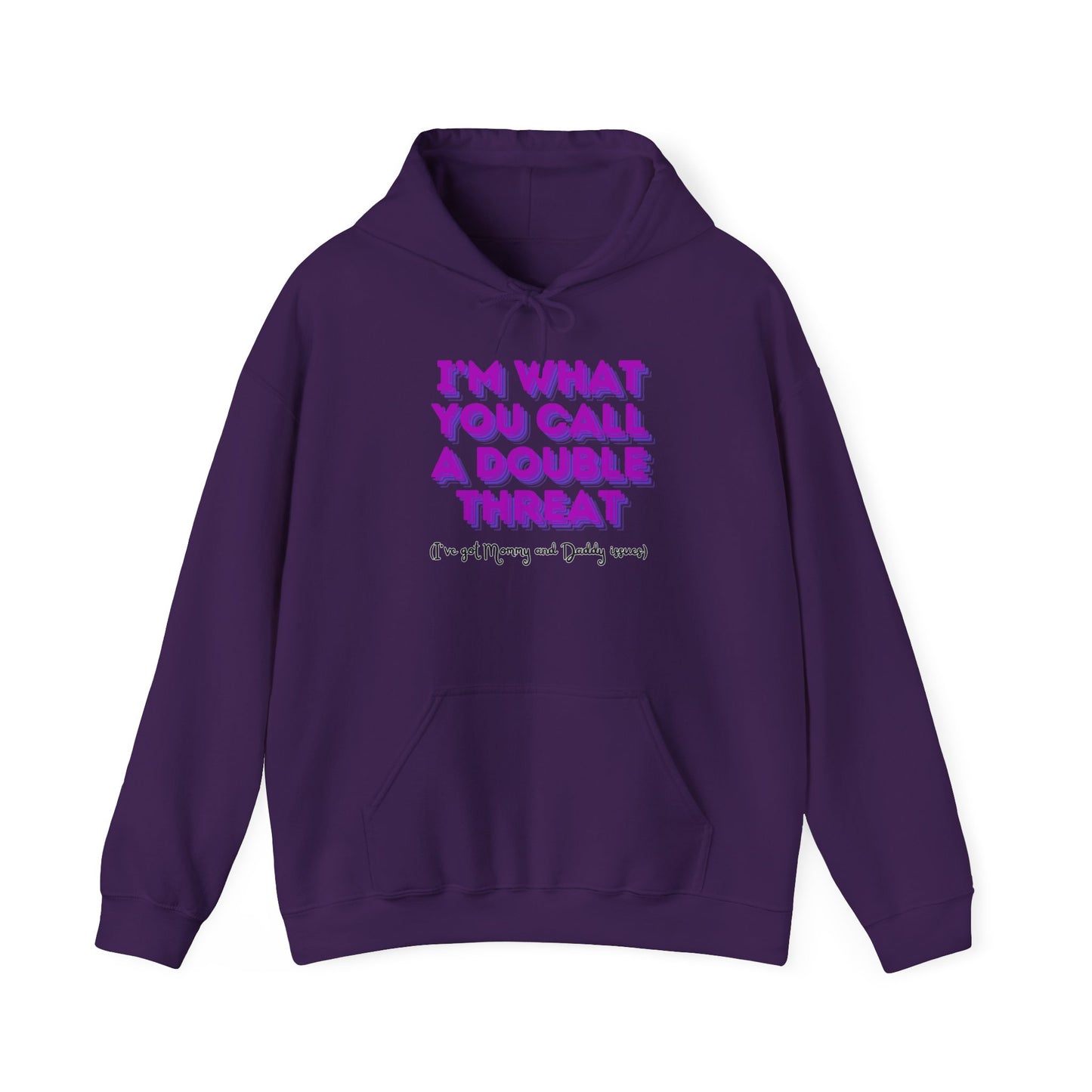 Double Threat Unisex Heavy Blend™ Hooded Sweatshirt
