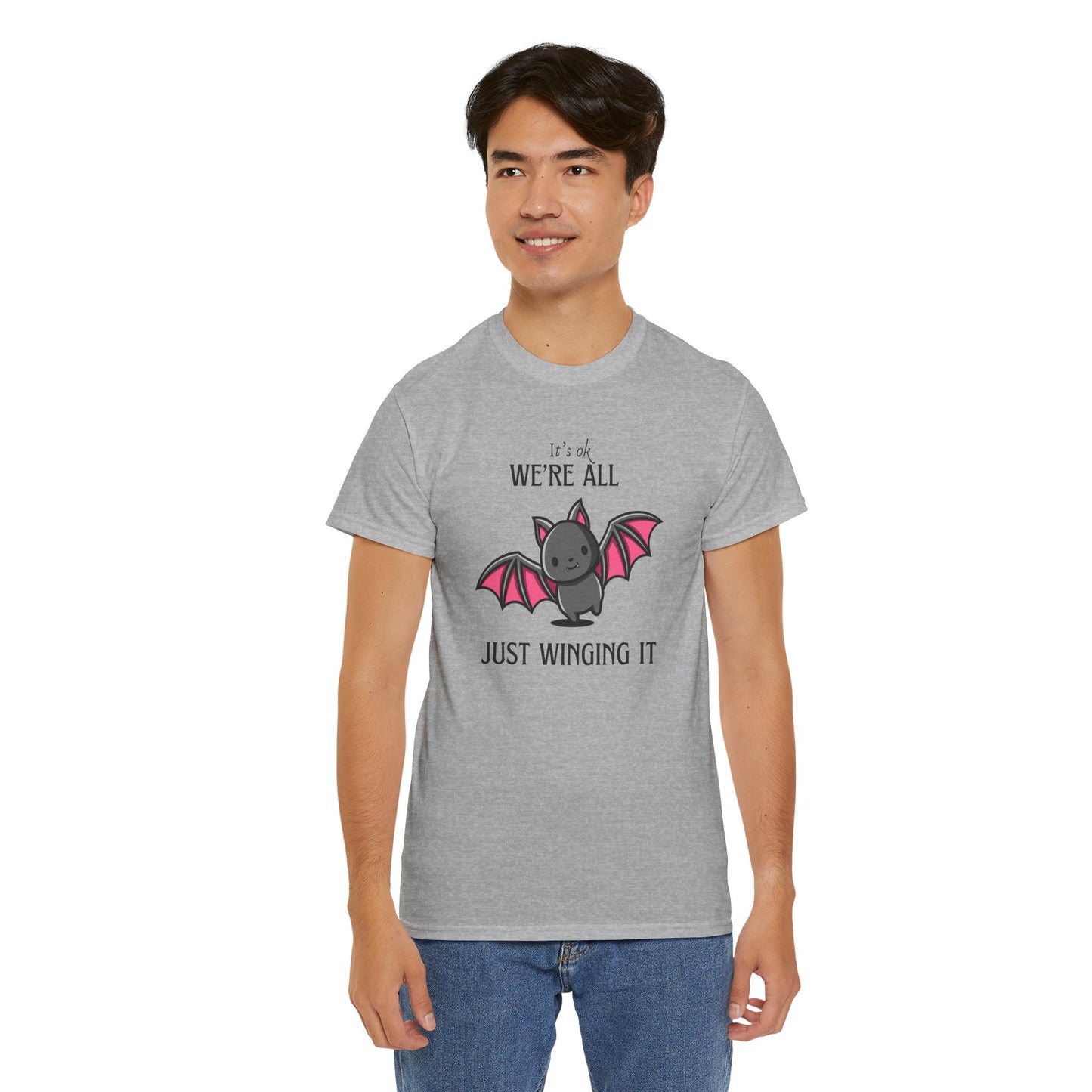 Just Winging it Unisex Heavy Cotton Tee