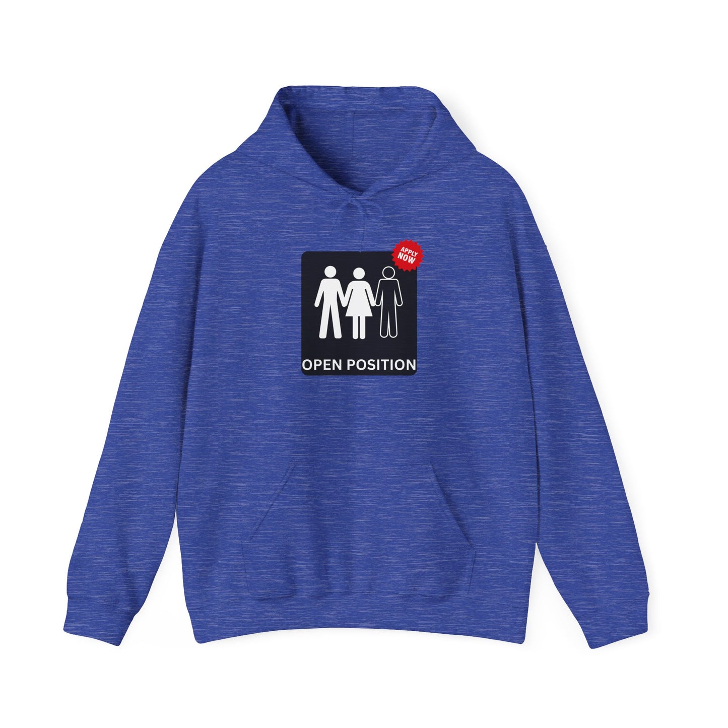 Open Position Unisex Heavy Blend™ Hooded Sweatshirt