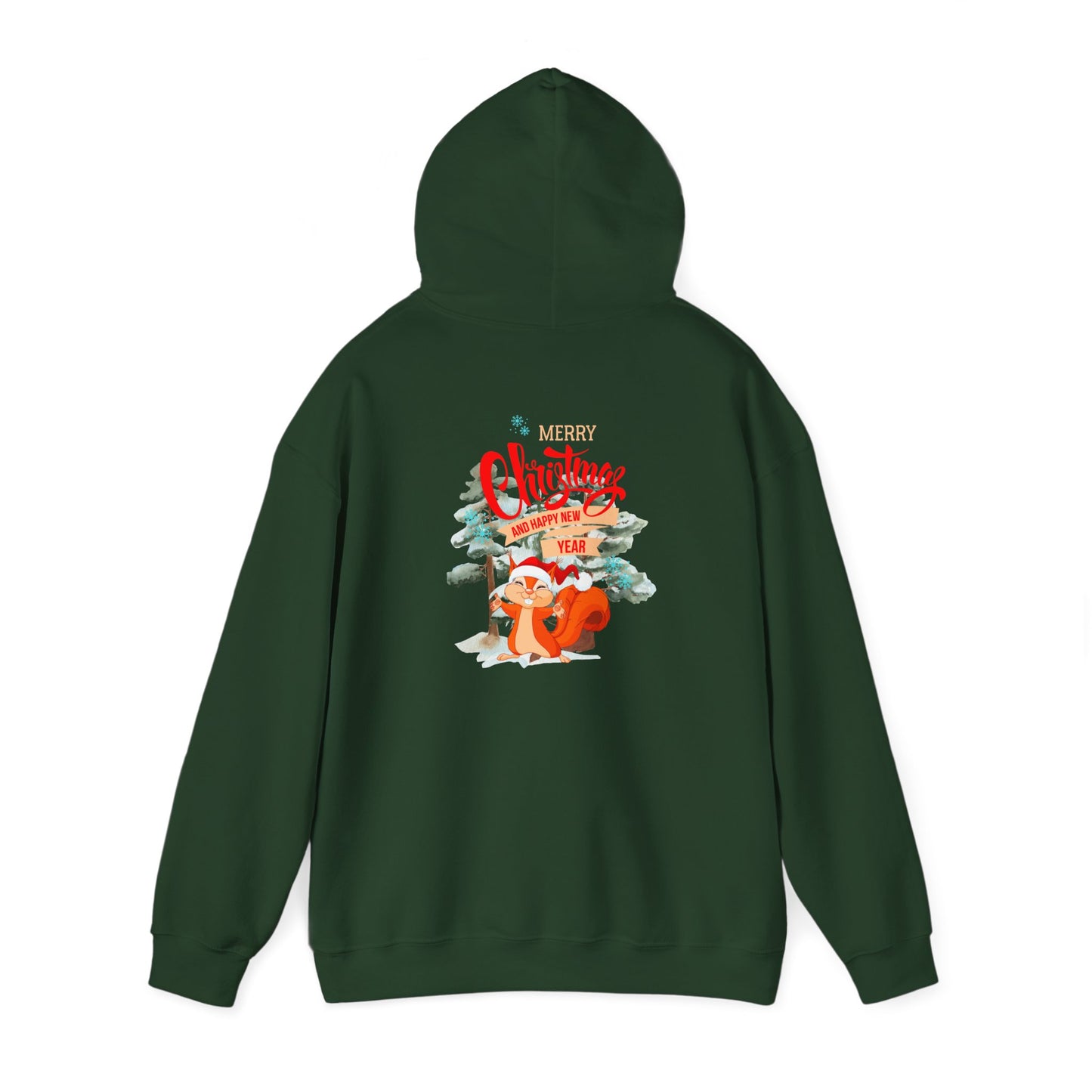 Squirrel Xmas Unisex Heavy Blend™ Hooded Sweatshirt