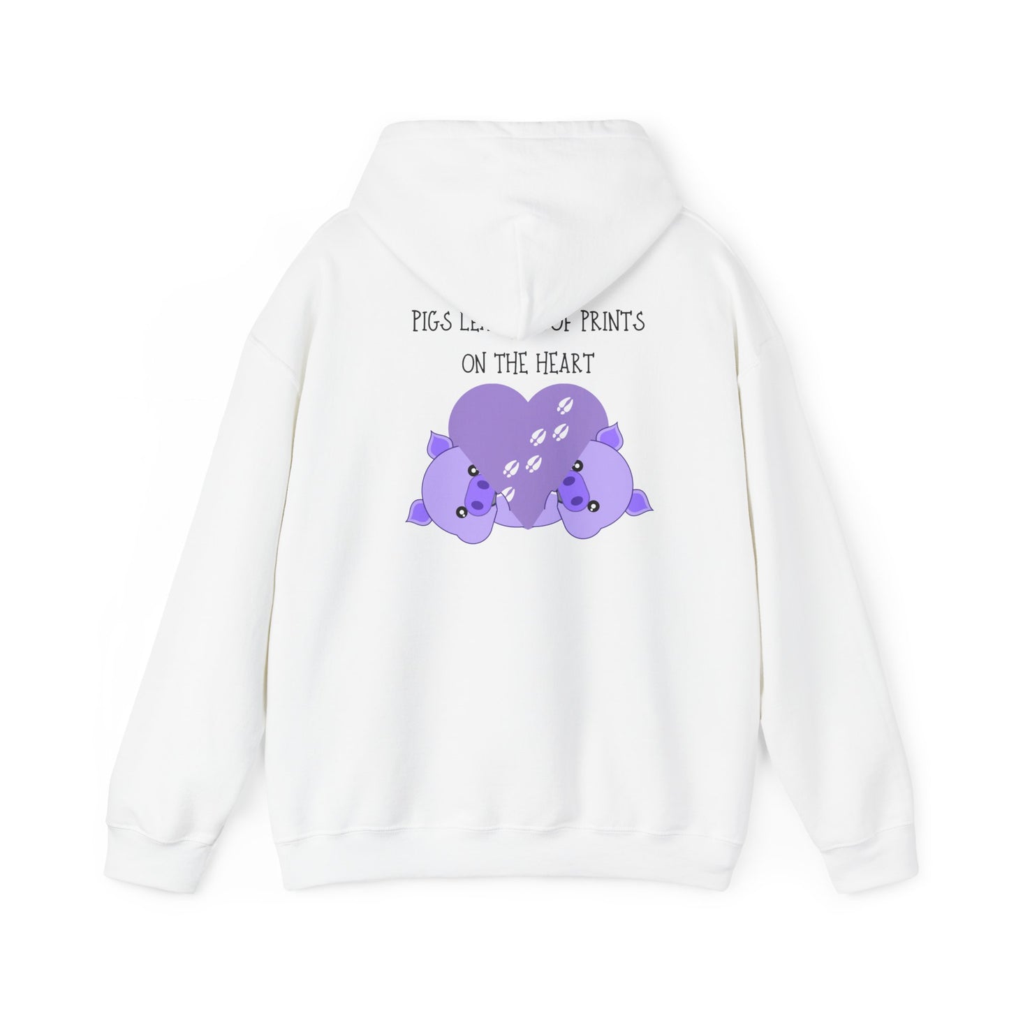 Pigs leave Unisex Heavy Blend™ Hooded Sweatshirt
