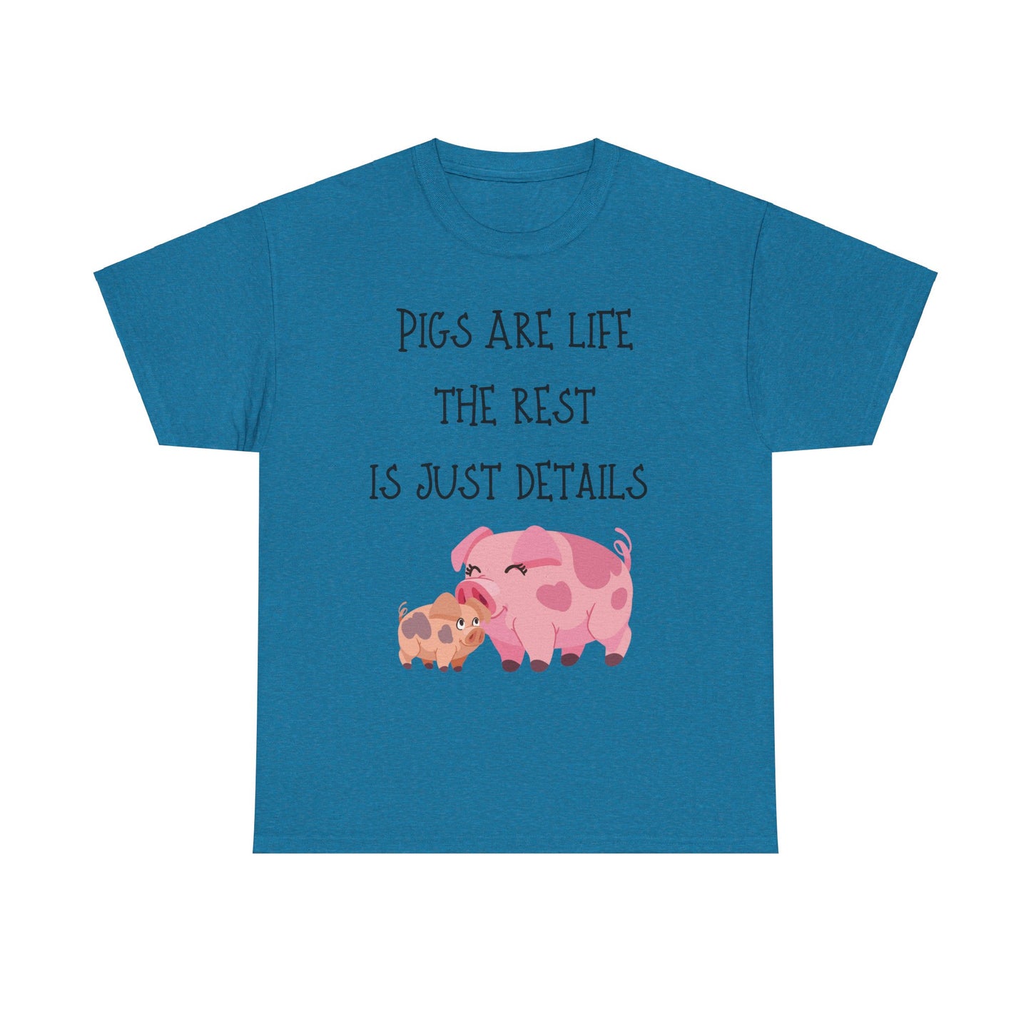 Pigs are Unisex Heavy Cotton Tee