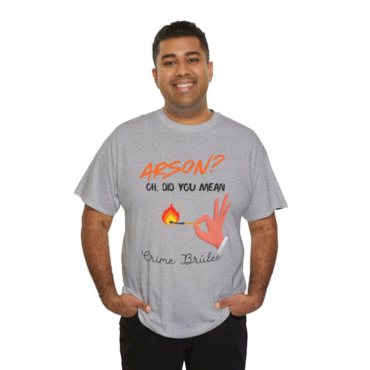 Arson Unisex Heavy Cotton Tee