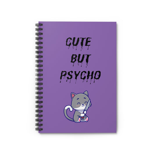 Cute But Spiral Notebook - Ruled Line