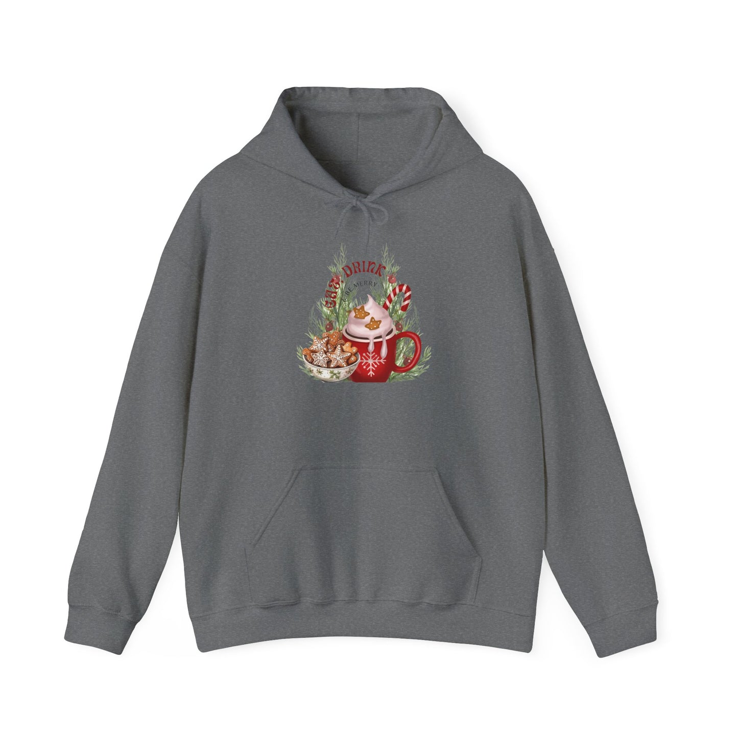 Eat, Drink Unisex Heavy Blend™ Hooded Sweatshirt
