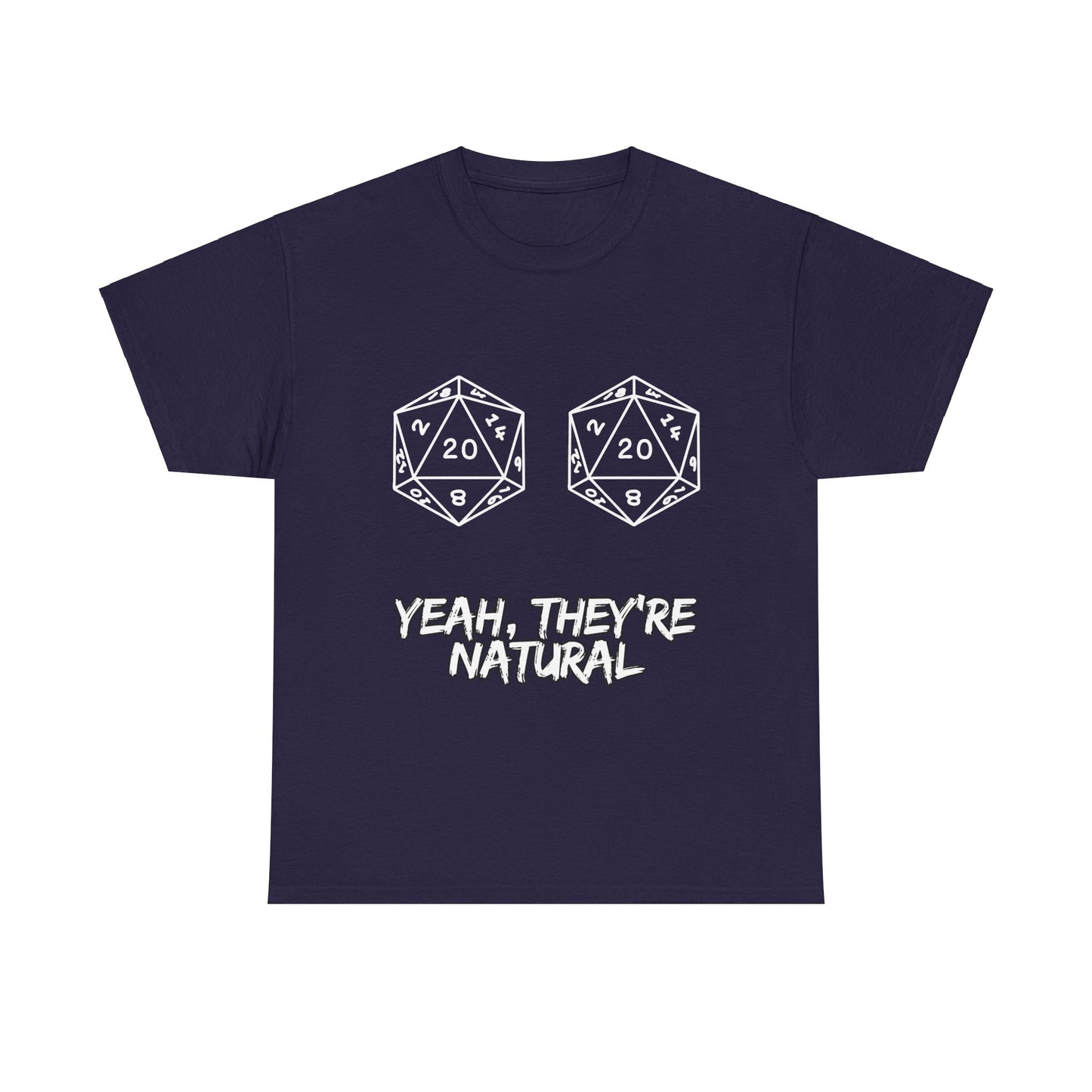 Natural Unisex Heavy Cotton Tee