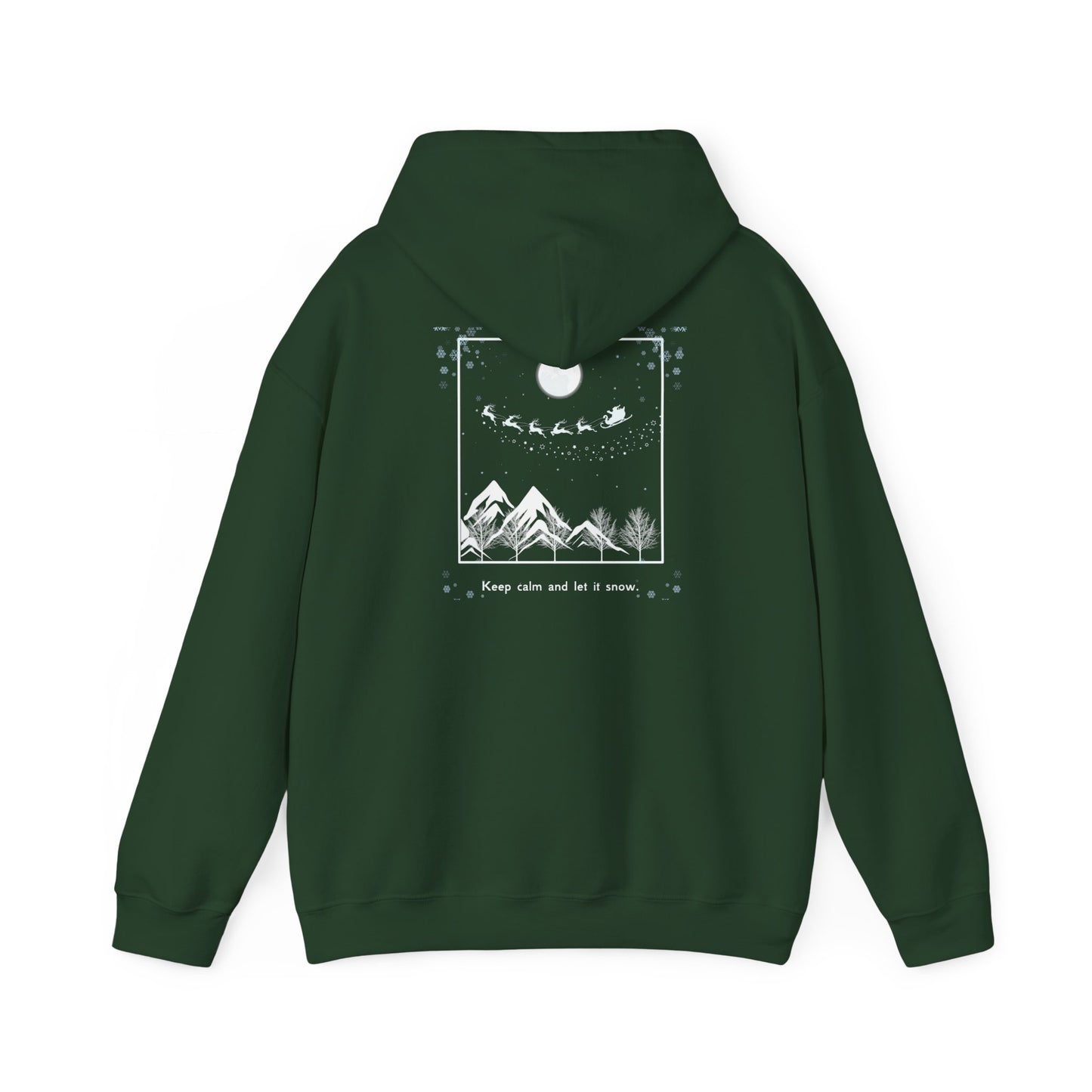 Let it Snow Unisex Heavy Blend™ Hooded Sweatshirt