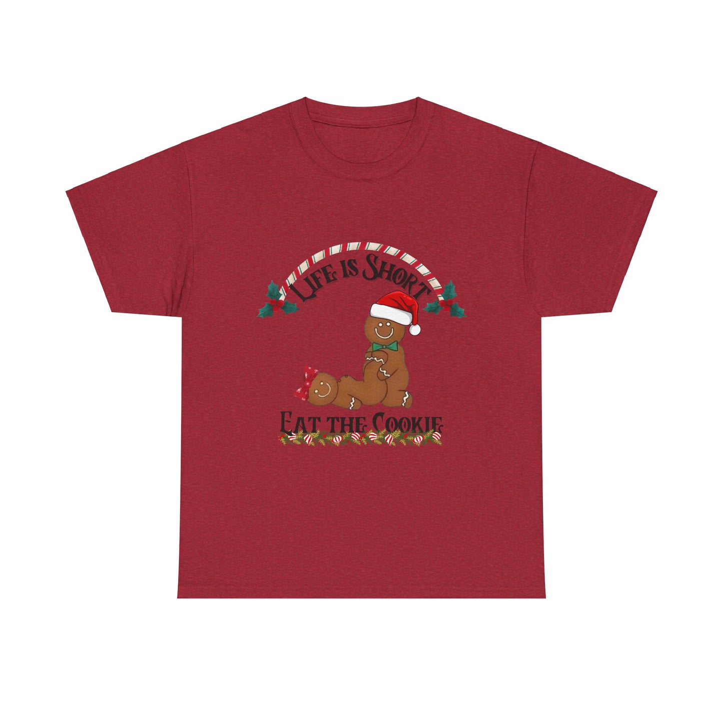 Life is Short Unisex Heavy Cotton Tee