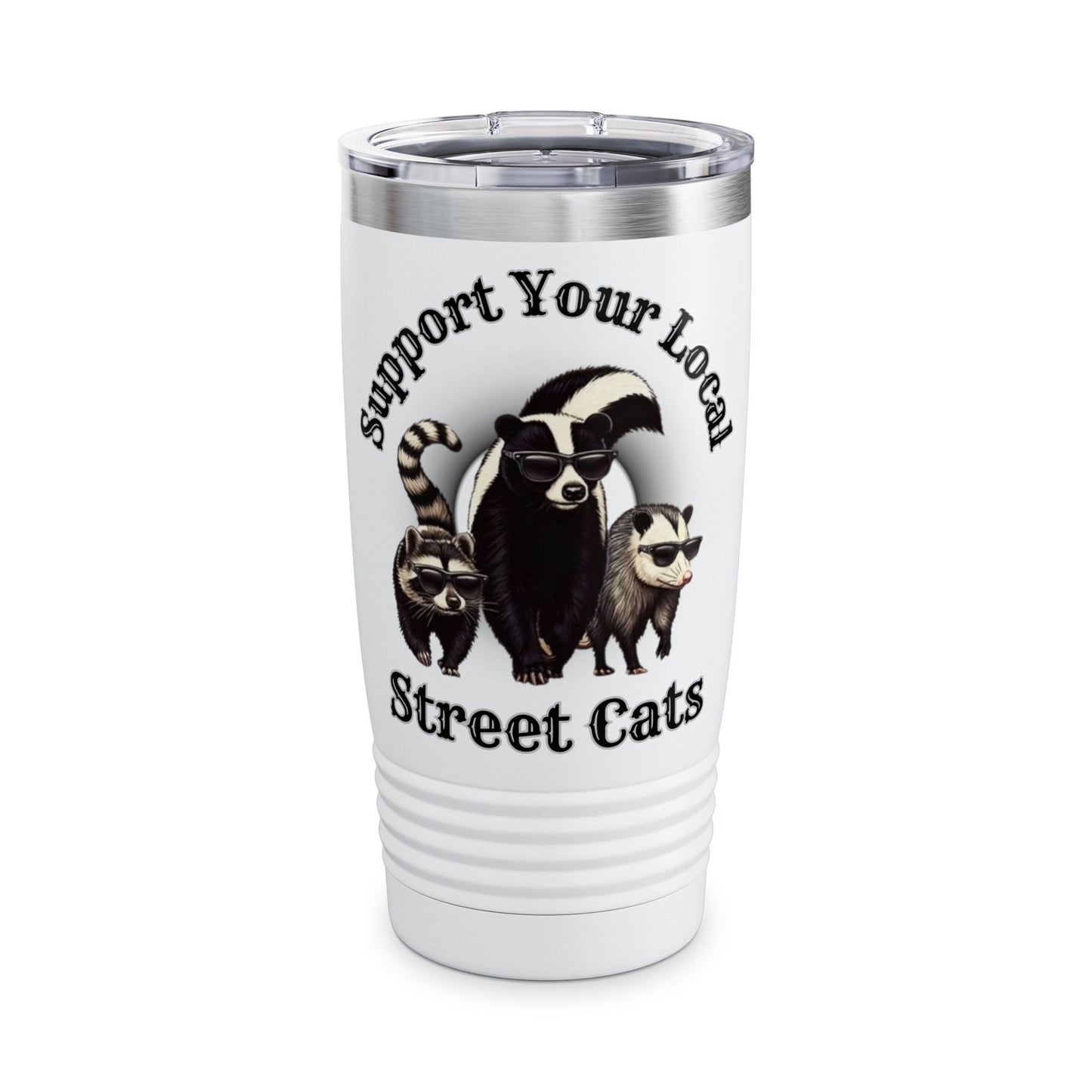 Street Cats Ringneck Tumbler, 20oz