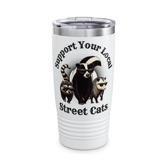 Street Cats Ringneck Tumbler, 20oz