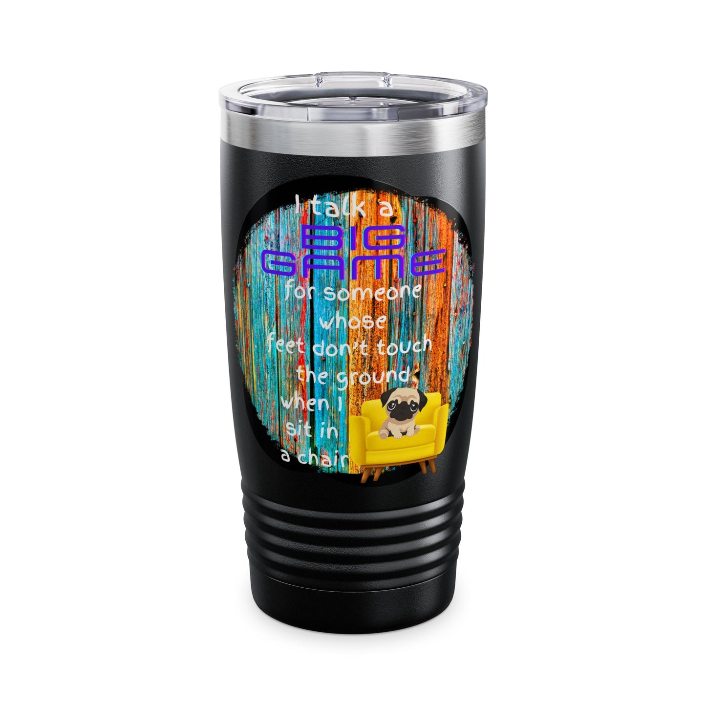 I Talk a Big Game Ringneck Tumbler, 20oz