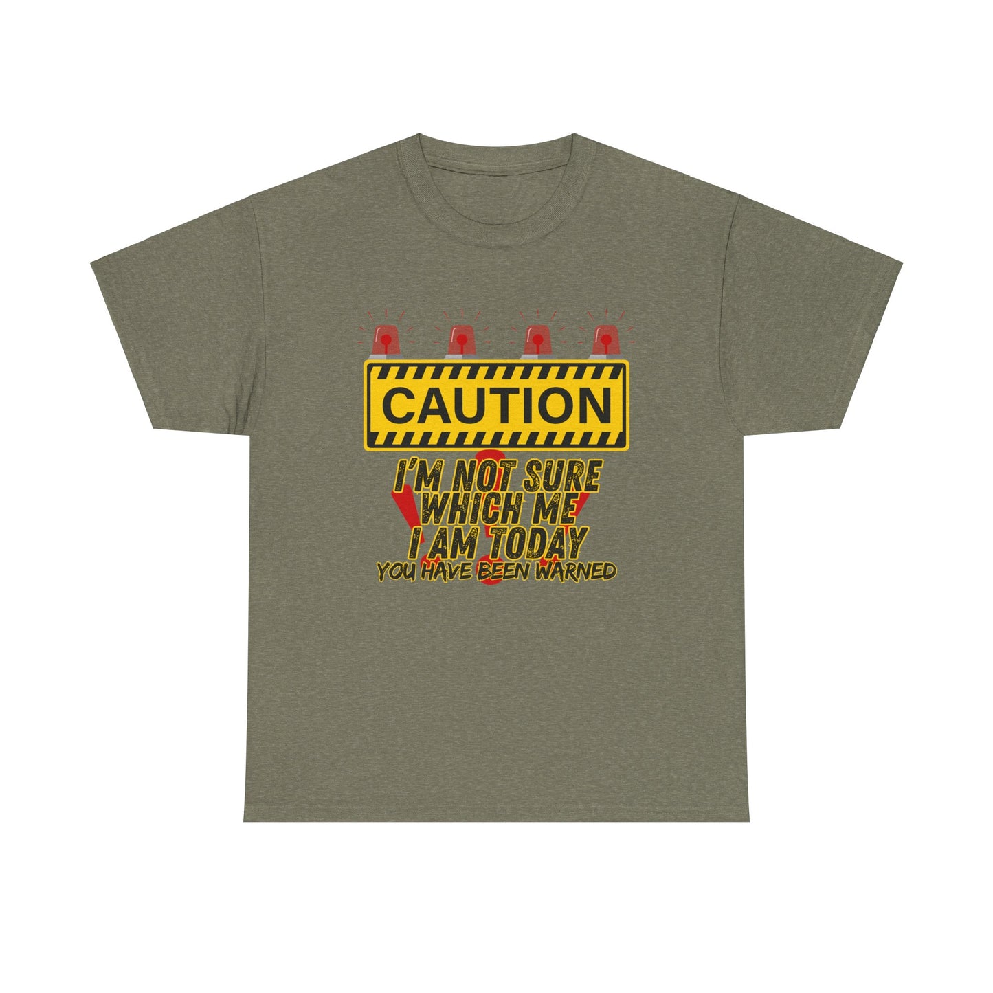 Not Sure Unisex Heavy Cotton Tee