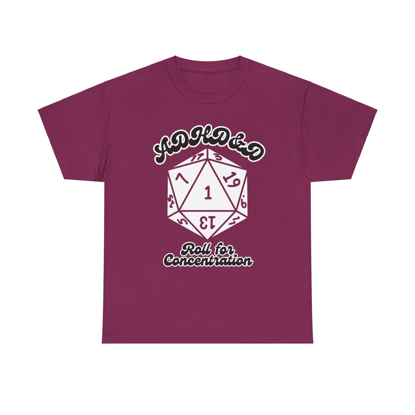 ADHD&D Unisex Heavy Cotton Tee