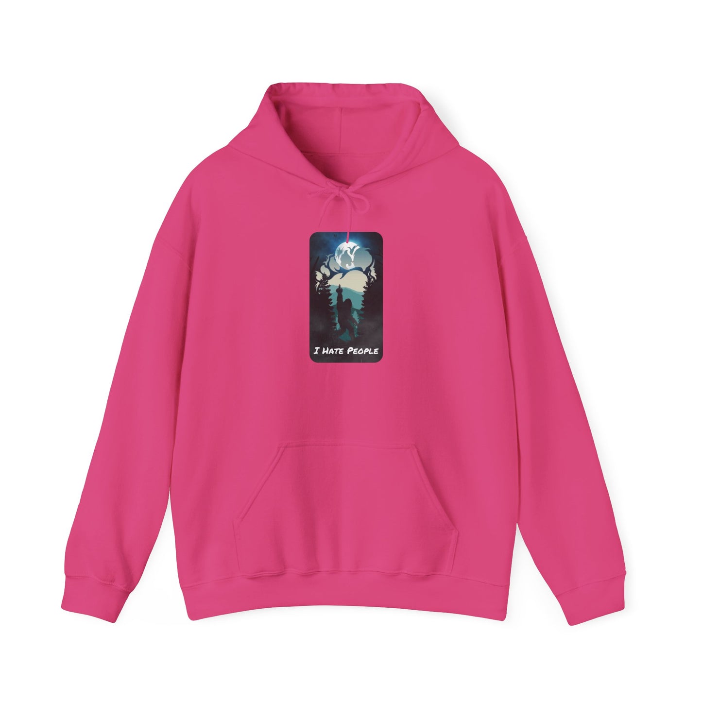 I Hate People Unisex Heavy Blend™ Hooded Sweatshirt