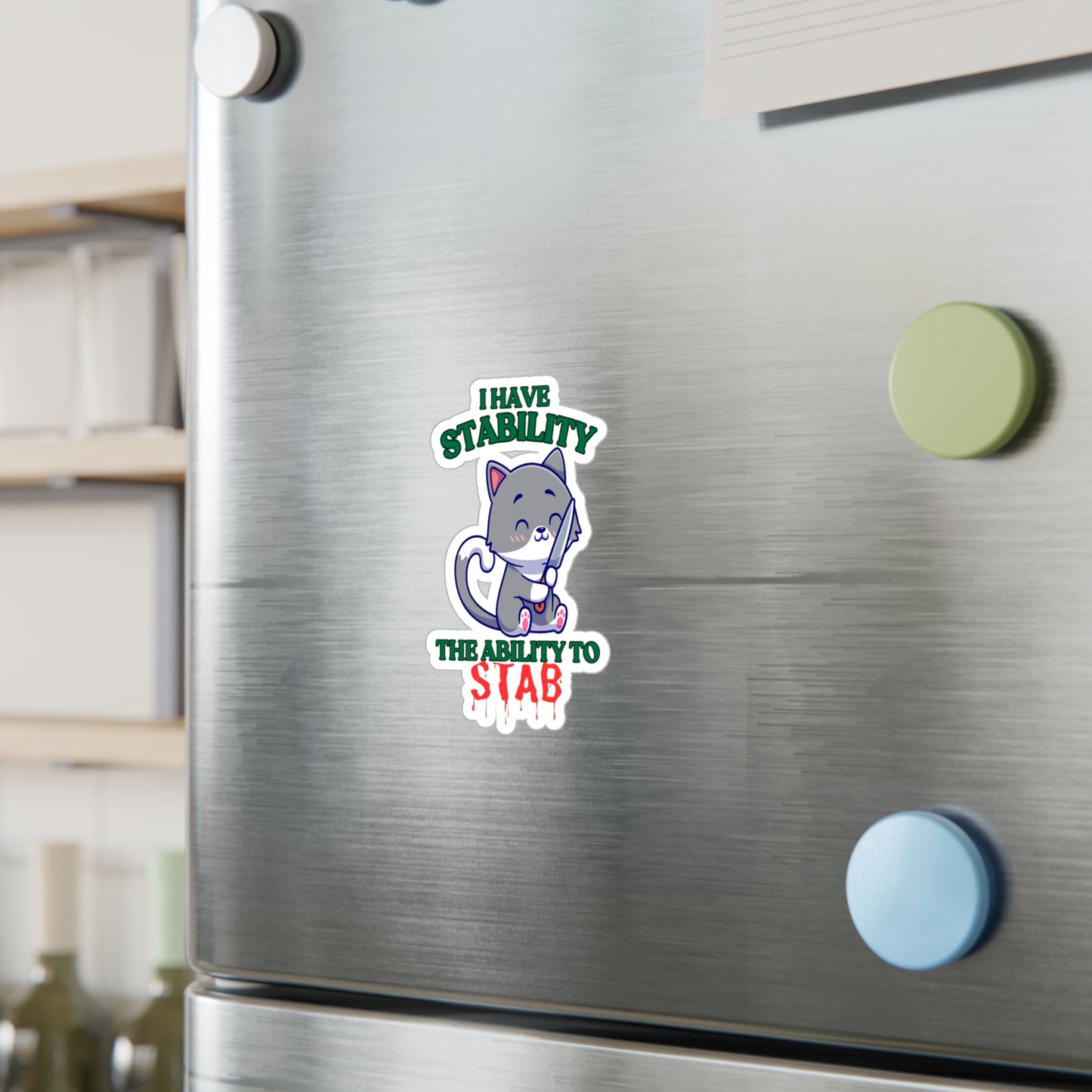Stability Kiss-Cut Vinyl Decals