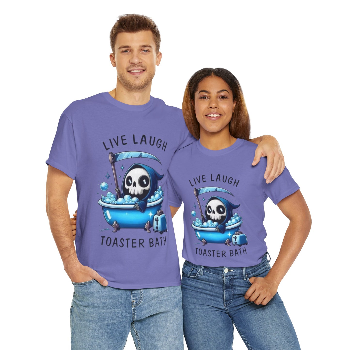 Live Laugh Unisex Heavy Cotton Tee