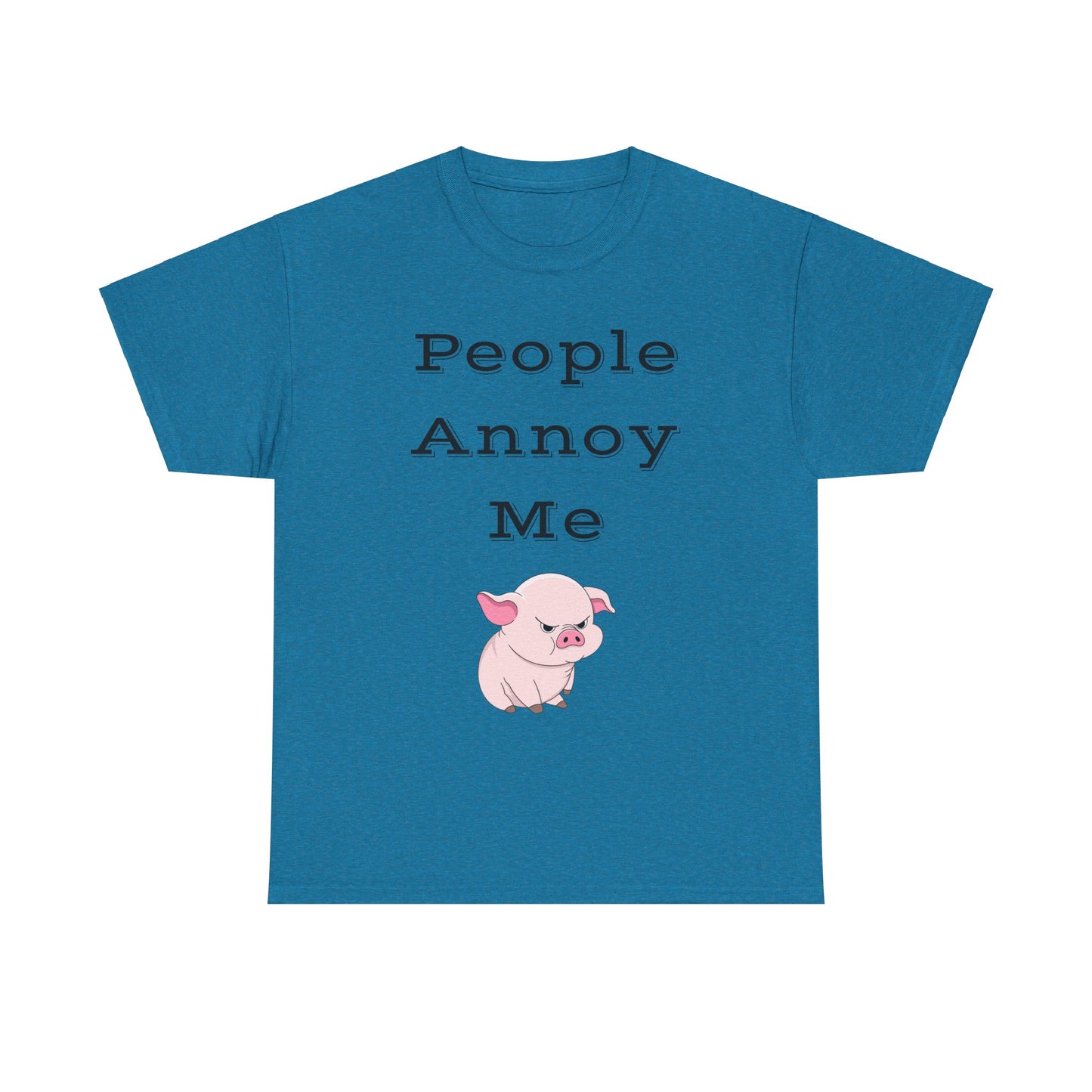People Annoy Me Unisex Heavy Cotton Tee
