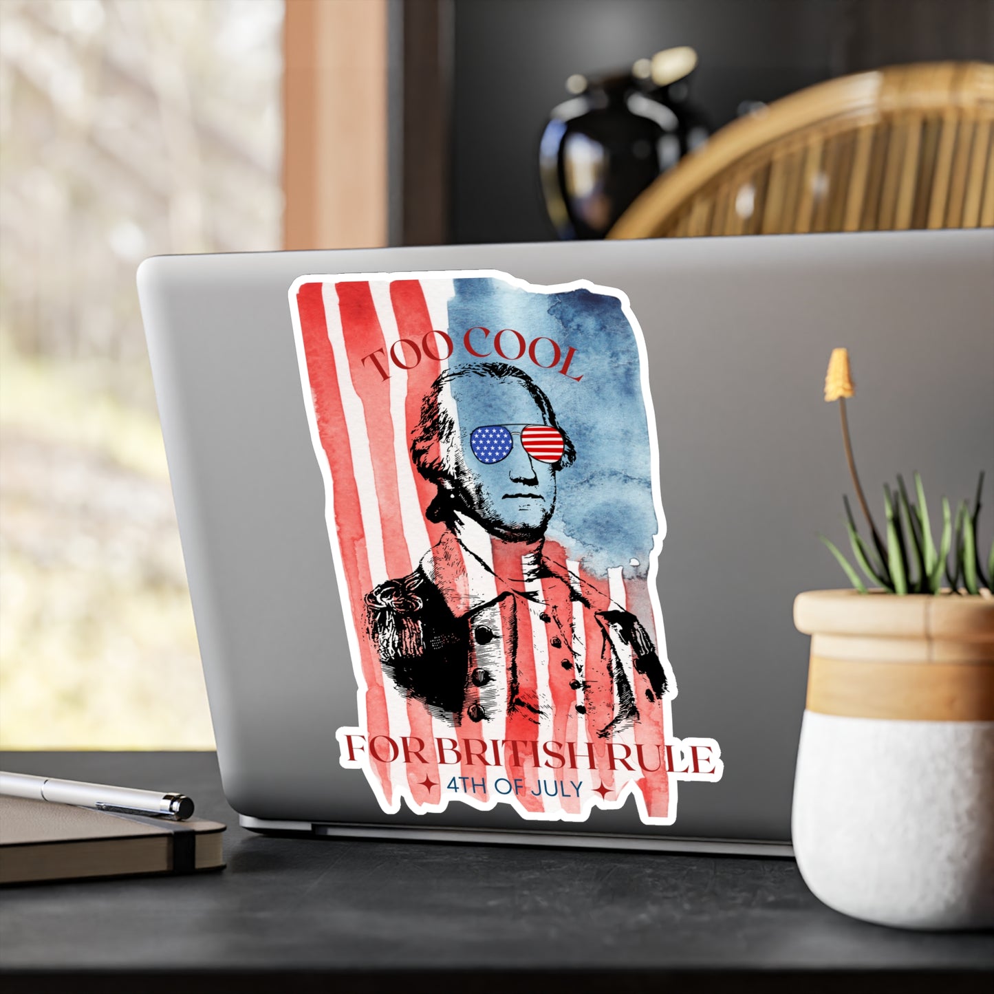 Too Cool Kiss-Cut Vinyl Decals