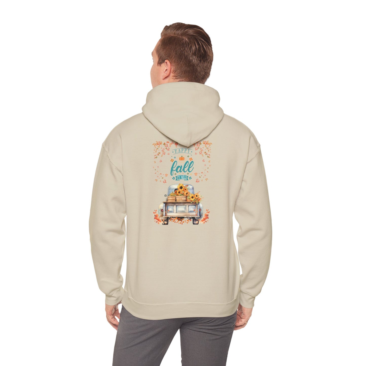 Happy Fall Unisex Heavy Blend™ Hooded Sweatshirt