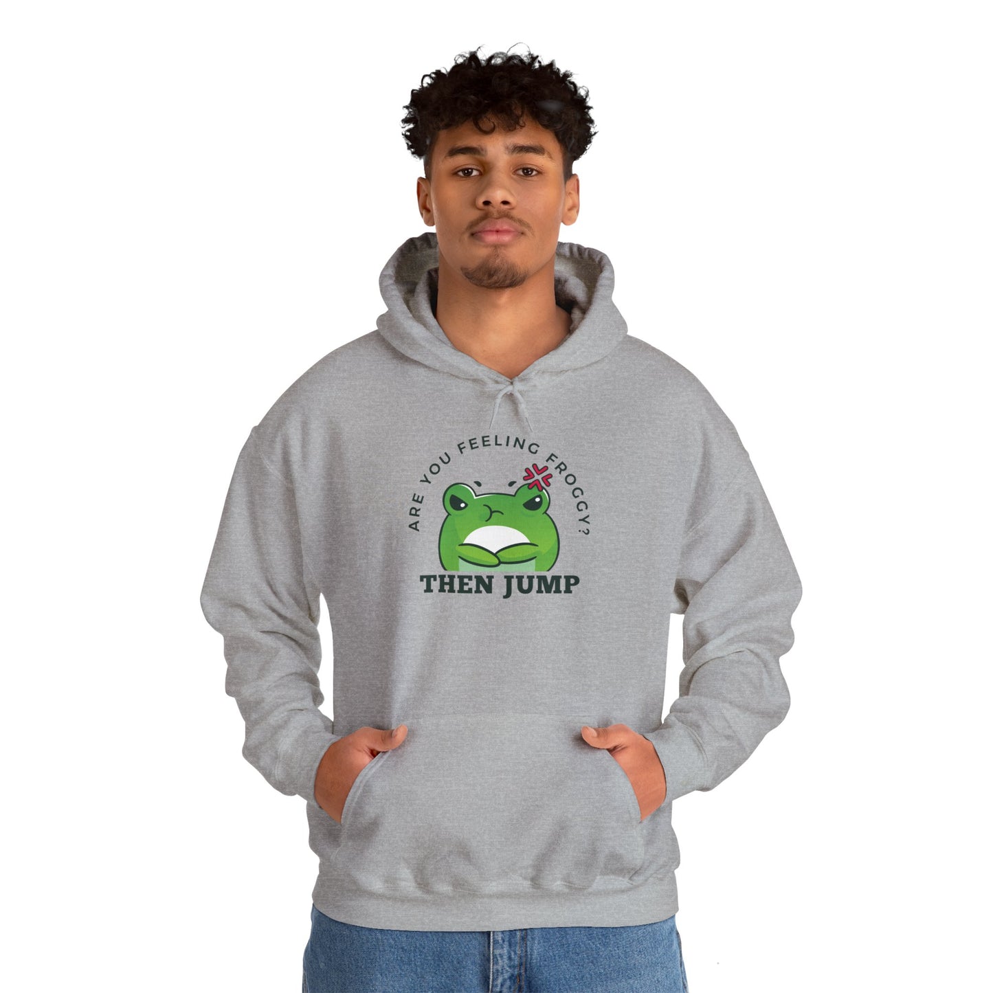 Froggy Unisex Heavy Blend™ Hooded Sweatshirt