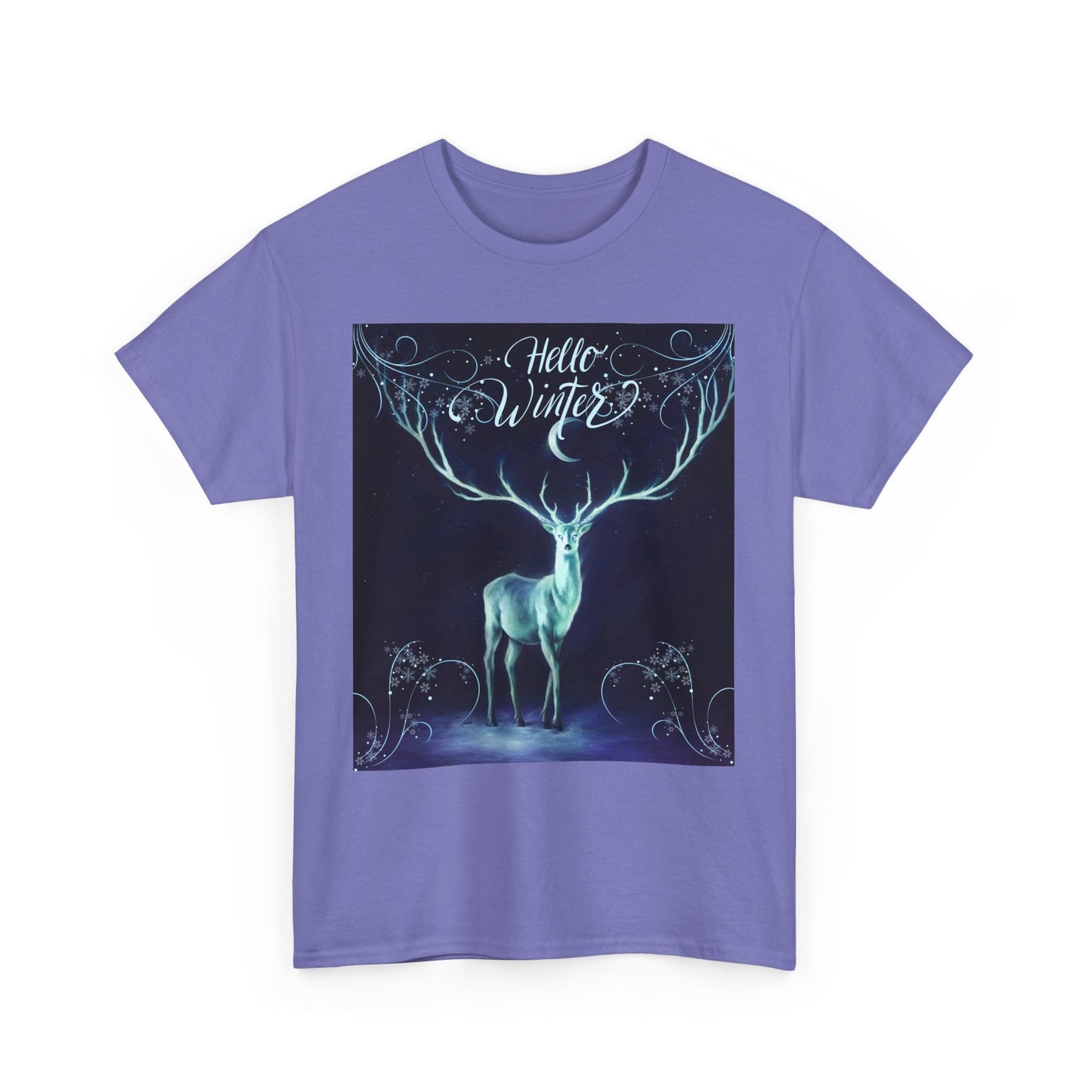 Hello Winter Unisex Heavy Cotton Tee
