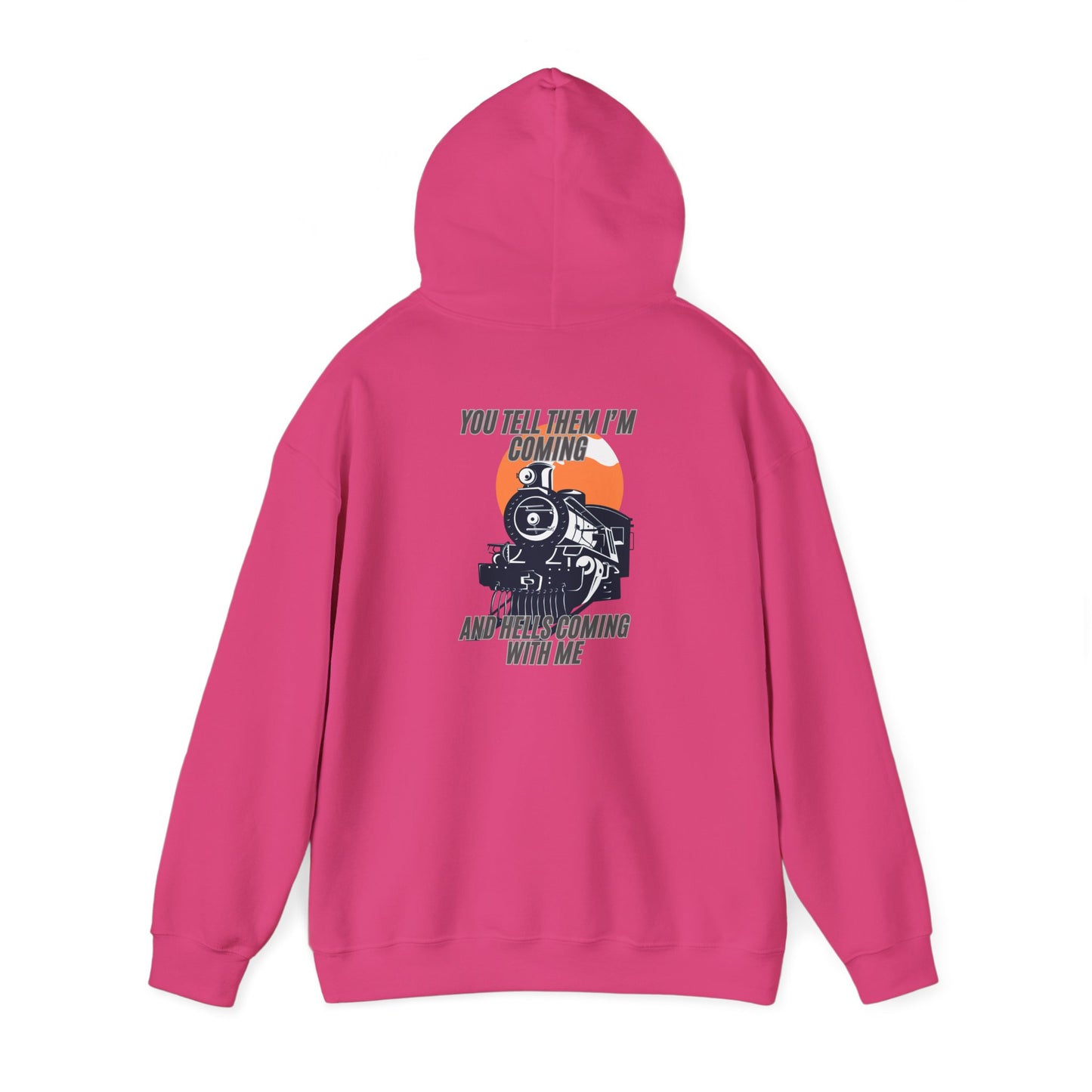 Hell's Coming Unisex Heavy Blend™ Hooded Sweatshirt