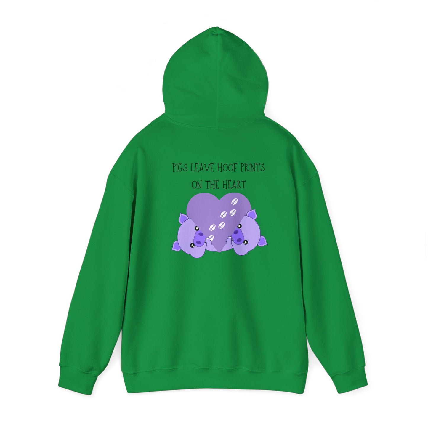 Pigs leave Unisex Heavy Blend™ Hooded Sweatshirt